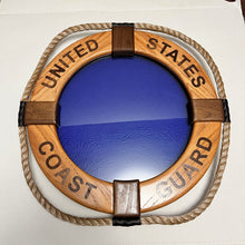 Load image into Gallery viewer, 18" Coast Guard Life Ring Shadow Box, Standard.