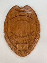 Load image into Gallery viewer, Gladstone Public Safety 3D Wooden Badge