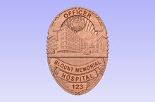 Load image into Gallery viewer, Blount Memorial Hospital Police Department Badge