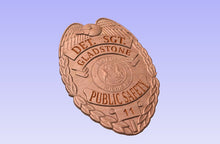 Load image into Gallery viewer, Gladstone Public Safety 3D Wooden Badge