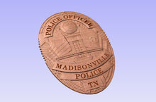 Load image into Gallery viewer, Madisonville TN Police Department Badge