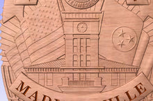 Load image into Gallery viewer, Madisonville TN Police Department Badge