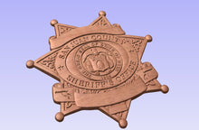 Load image into Gallery viewer, San Juan County Utah Sheriff's Department Badge