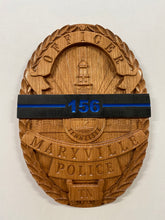 Load image into Gallery viewer, Maryville Tennessee Police Department Memorial Banded Badge