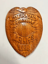 Load image into Gallery viewer, Metro Louisville Kentucky Police Department 3D Wooden Badge