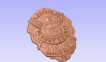 Load image into Gallery viewer, Blount County Rescue Squad BCRS Badge