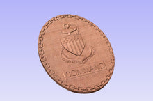 Load image into Gallery viewer, Command Chief, Command Senior Chief, Command Master Chief Insignia