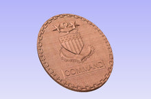 Load image into Gallery viewer, Command Chief, Command Senior Chief, Command Master Chief Insignia CMC Badge