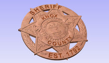 Load image into Gallery viewer, Knox County Tennessee Sheriff's Department Badge