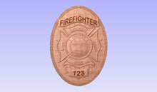 Load image into Gallery viewer, City of Louden Tennessee TN Fire Department Badge