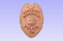 Load image into Gallery viewer, Madisonville TN Police Department Badge