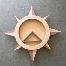 Load image into Gallery viewer, Compass Rose Shadow Box. Free Shipping