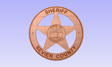 Load image into Gallery viewer, Sevier County Tennessee Sheriff's Department Badge