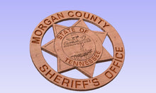 Load image into Gallery viewer, Morgan County Tennessee Sheriff's Department Badge