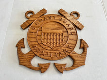 Load image into Gallery viewer, Coast Guard Auxiliary Collar Device, Coast Guard Auxiliary Shield
