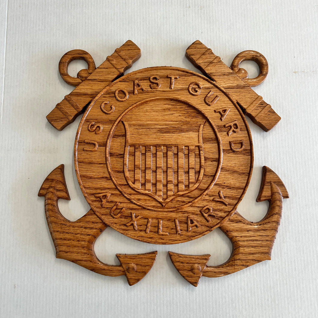 Coast Guard Auxiliary Collar Device, Coast Guard Auxiliary Shield
