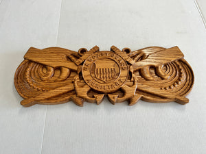 Coast Guard Auxiliary Coxswain Breast Insignia Device, USCG AUX COXN Pin