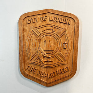 City of Louden Tennessee TN Fire Department Patch Seal