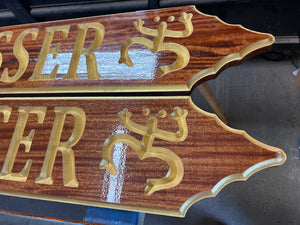 Cutter Name Boards
