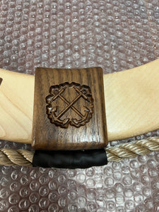 Life Ring Shadow Box Surfman Shadow Box Walnut 3D Trim (add on)