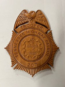 Tennessee Highway Patrol THP State Trooper Badge