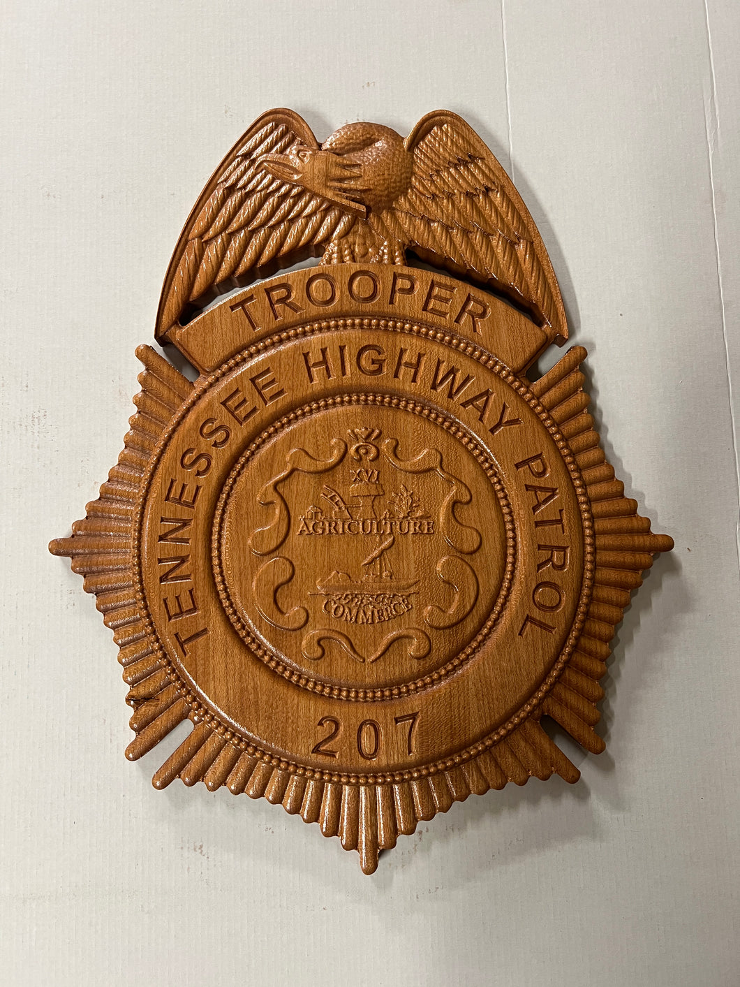 Tennessee Highway Patrol THP State Trooper Badge