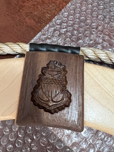Life Ring Shadow Box Surfman Shadow Box Walnut 3D Trim (add on)