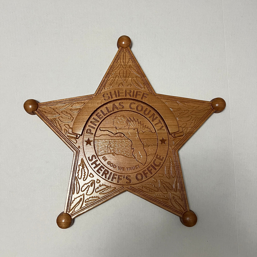 Pinellas County Florida Sheriff Department Badge