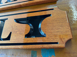 Cutter Name Boards