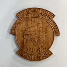 Load image into Gallery viewer, Blount County Tennessee Sheriff&#39;s Department Corrections CERT Plaque
