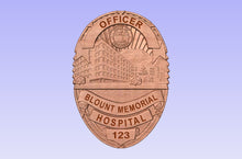 Load image into Gallery viewer, Blount Memorial Hospital Police Department Badge

