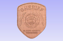 Load image into Gallery viewer, Blount County Tennessee Sheriff's Department Patch Plaque
