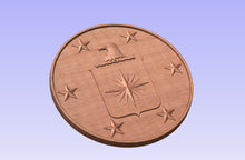 Load image into Gallery viewer, Central Intelligence Agency, CIA, 3D Wooden Seal
