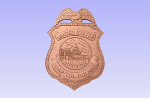 United States Capitol Police Badge