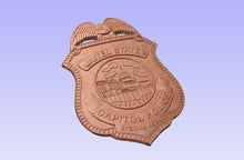 Load image into Gallery viewer, United States Capitol Police Badge
