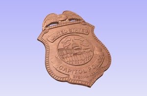 United States Capitol Police Badge