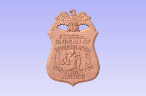 Federal Bureau of Investigation FBI Badge