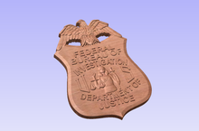 Load image into Gallery viewer, Federal Bureau of Investigation FBI Badge

