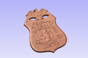 Federal Bureau of Investigation FBI Badge