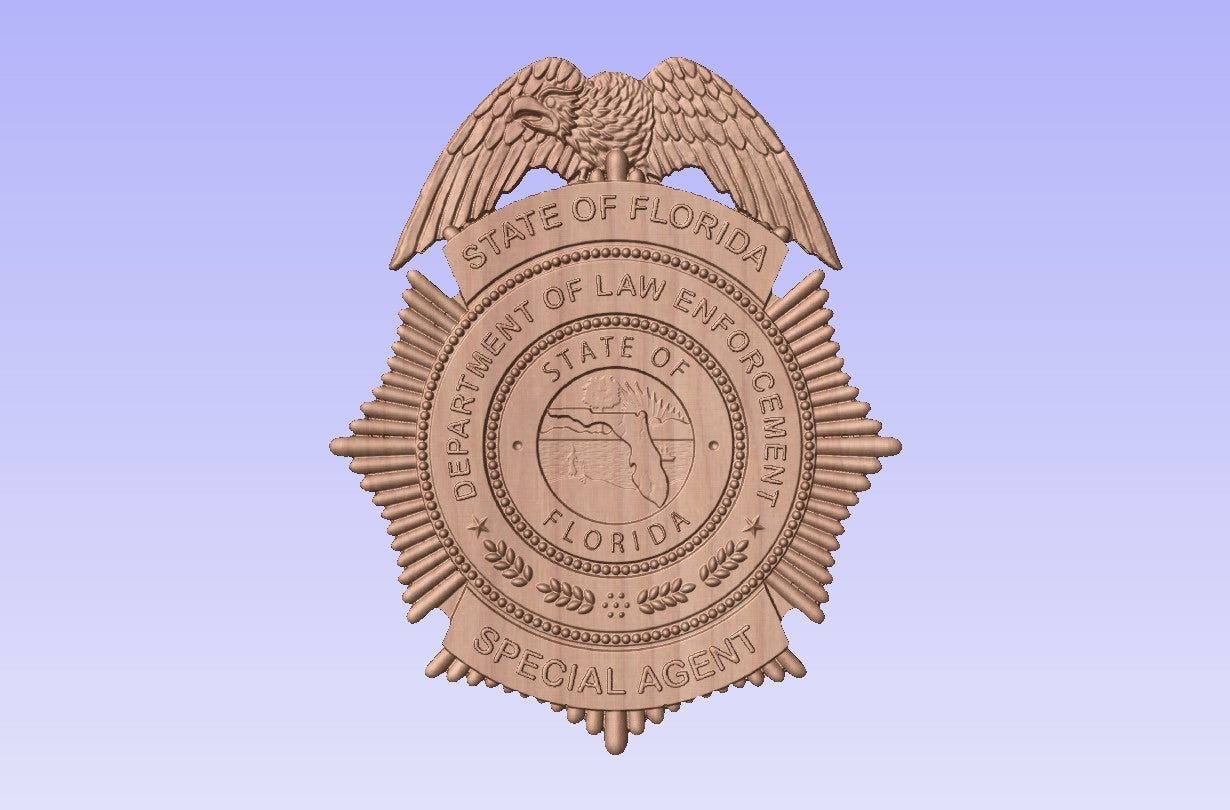 Florida Department of Law Enforcement Badge FDLE – With The Grain ...