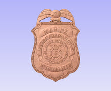 Load image into Gallery viewer, Coast Guard Marine Investigator Badge
