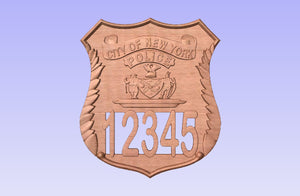 NYPD Officer Shield