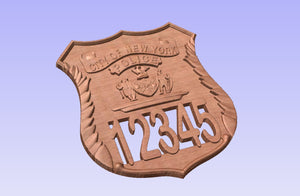 NYPD Officer Shield
