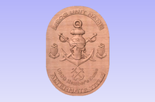 Load image into Gallery viewer, Skull Plaque, Pirate, Crossed Cutlas
