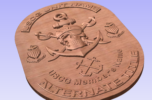 Skull Plaque, Pirate, Crossed Cutlas