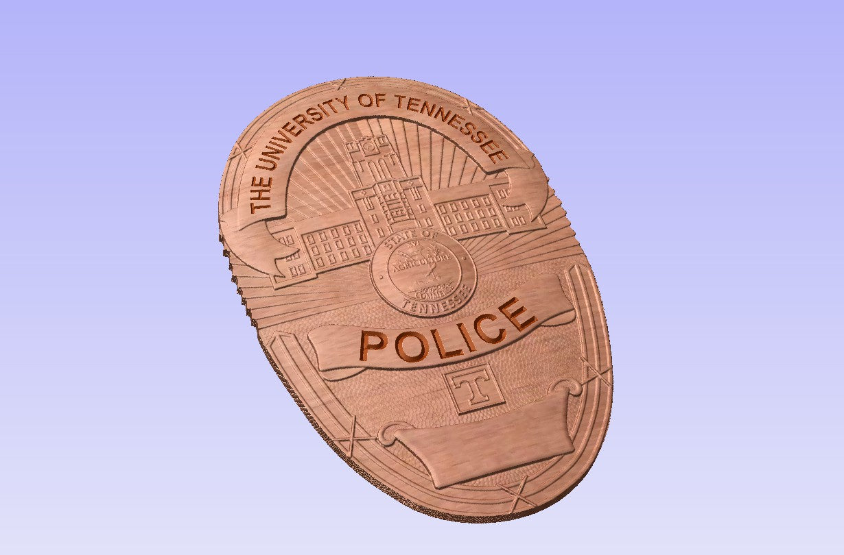 University of Tennessee UT Police Department Uniform Badge – With The ...