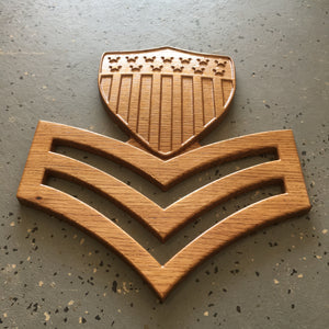Coast Guard E-6 Petty Officer First Class Collar Device