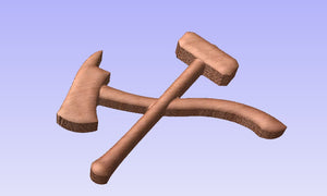Coast Guard Damage Controlman DC Rating Symbol