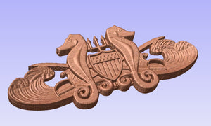 Coast Guard Port Security Breast Insignia Device