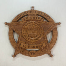 Load image into Gallery viewer, Monroe County Tennessee Sheriff&#39;s Department Badge
